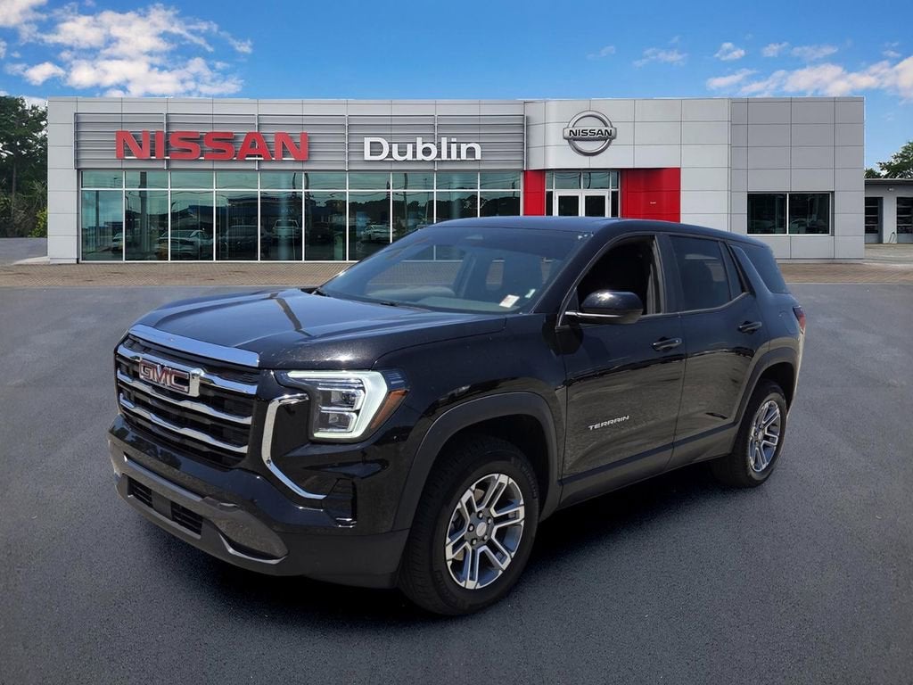 2026 GMC Terrain Elevation in Ebony Twilight Metallic — front three-quarter view
